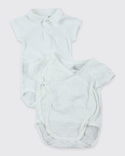 Petit Bateau, Bodysuit Set, 3 Months