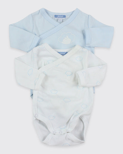 Jacadi, 2 x Babygrows, 1 Month